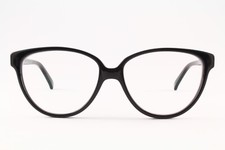 Authentic Emmanuelle Khanh EK L19-16 48mm Black Cat Eye Glasses Frames France