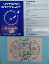 5. Int.Briefmarkenmesse Essen ´84, 27.5.1984 "Tag der Postautomatenmarken" (Z22)