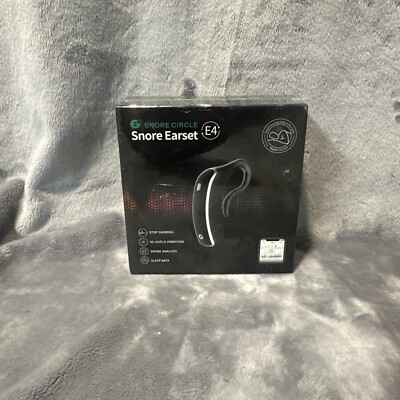 Snore Circle New In Box Snore Earset E4 Model YA1323 Anti-Snoring Device