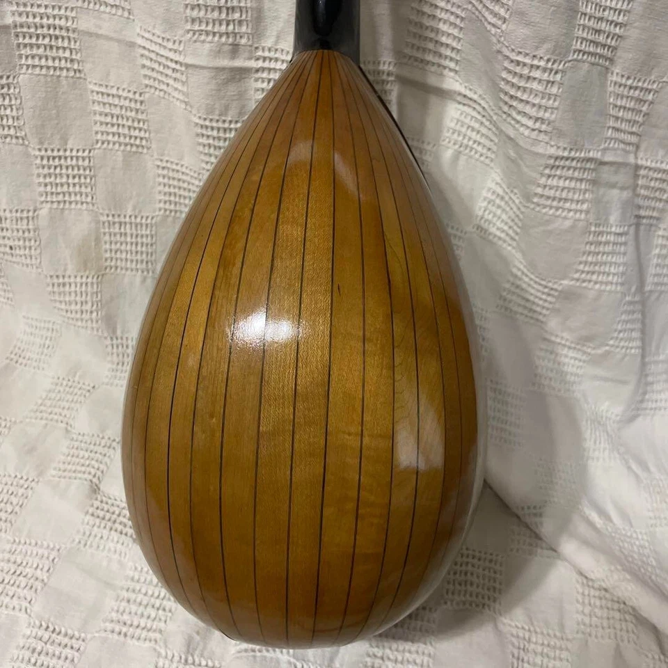 Suzuki 1967 No.45 Mandolin Brown Bowlback Japanese Stringe Instrument 8 Strings - Image 3 of 4