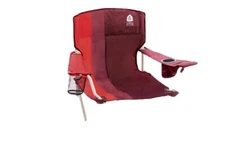 Sierra Designs Oversized Folding Chair /camping chair maroon /red 