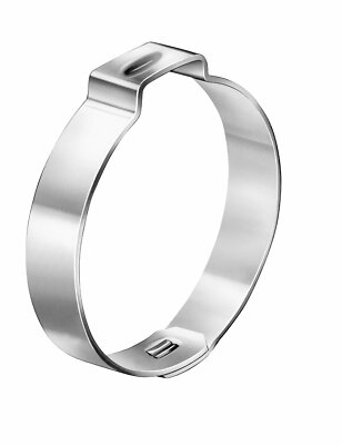 Oetiker 10500324 Zinc-Plated Hose Clamp W/Mech Interlock 30.0mm-33.1mm 500Pk
