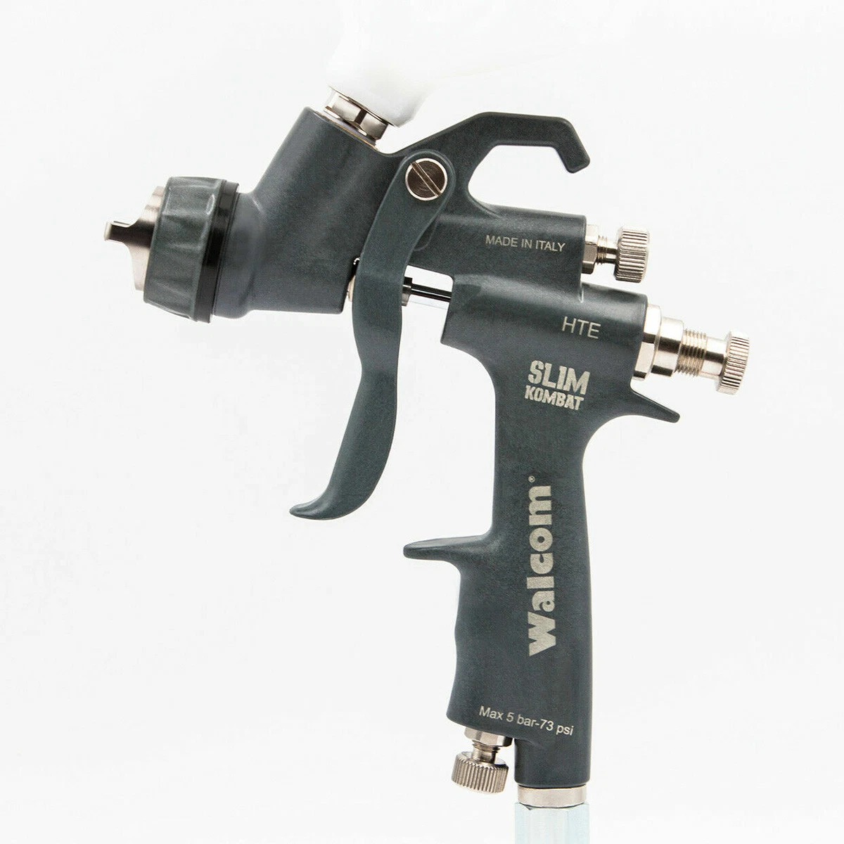 Professional Spray Gun 1.3mm Walcom Slim HTE + Case & Regulator