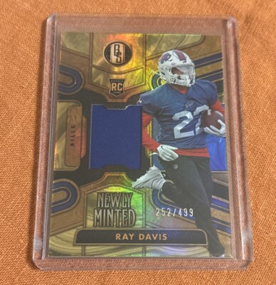 2024 Panini Gold Standard - Newly Minted Memorabilia #NMM-RDS Ray Davis /499
