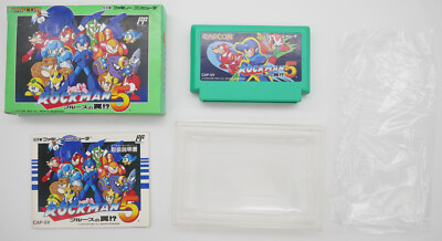 Rockman 5 Mega Man | Nintendo Famicom | OVP boxed CIB