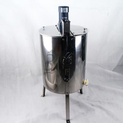 1PC   4 Frame Stainless Steel Honey Extractor Beekeeping Equipment Drum #D9