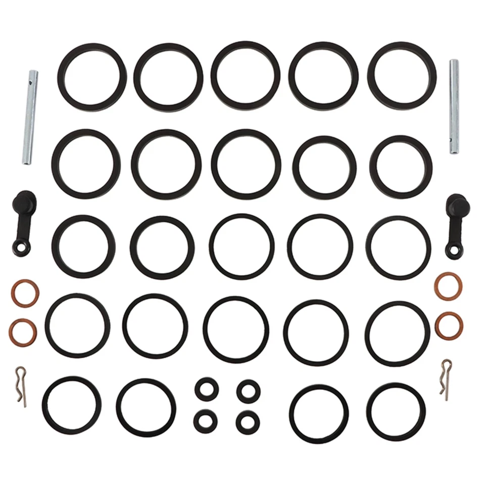 All Balls Front Caliper Rebuild Kit 18-3113 For Kawasaki ZX 12R Ninja 00-01 - Image 2 of 4