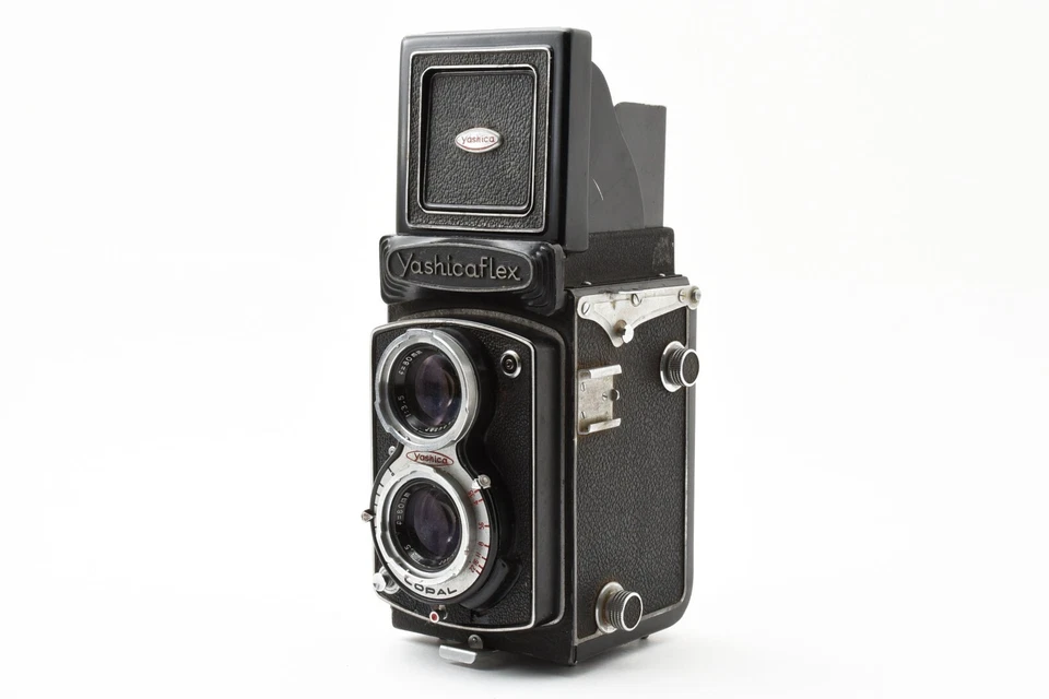 [Exc+5] Cámara Yashica Flex C TLR formato medio 80 mm f/3,5 de JAPÓN Foto 2 de 4