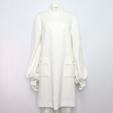 Gucci White GG Logo Jacquard Jersey Women's Dress 653412 154759621