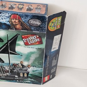 LEGO 4184 Black Pearl Pirates Caribbean NIB Open Seal Korea Promo Included