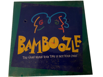 New - BAMBOOZLE - Adult Team Word Game PARKER BROTHERS 1997--OLD STOCK