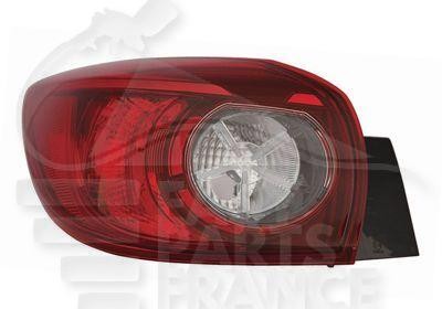 Feu arrière gauche extérieur pour réparer phare cassé Mazda 3 5 portes