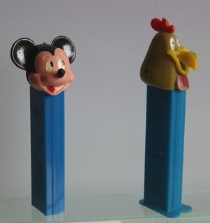 PEZ Dispenser Mickey and Foghorn