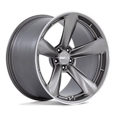 20x11 American Racing TTF Matte Anthracite With Machined Lip Wheel 5x4.5 (50mm)