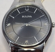 Наручные часы 96D140 BULOVA BLACK DIAL