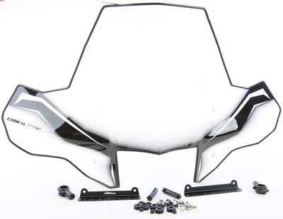 PowerMadd 24570 Cobra Pro Tek Windshield - Scheinwerfer Schnitt Aus Mit Norm
