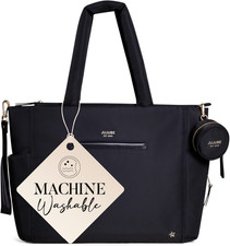 Large Utility Tote Diaper Bag with Changing Pad - Perfect for Baby Essentials