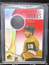 2024-25 SP Game Used - Brendan Brisson - Authentic Rookies Red Jersey #259 VEGAS