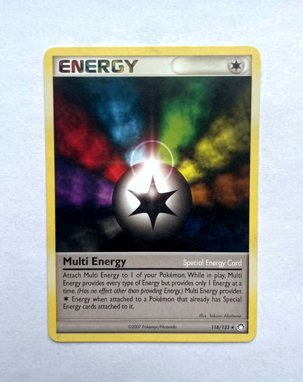 Multi Energy 118/123 Mysterious Treasures Regular Pokemon Card NM