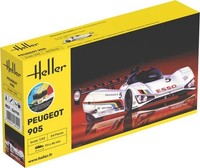 Heller - Starterset Mit Farbe Und ZubehöR – Peugeot 905 Zum Zusammenbauen - 1...