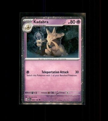 Kadabra (Cosmos Holo) Holofoil NM Promo Miscellaneous Cards & Products 064/165