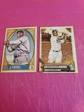 Lot of 2 Cards-2022 Topps Gypsy Queen - Jackie Robinson #301 SP and Base Cards
