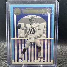 2023 Panini Legacy - For the Ages Eli Manning #FTA-15 Blue /50