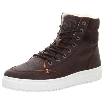 HUB gefütterte Stiefelette Dublin 2.0 L30 M6305L30 dark brown/off white (braun) 