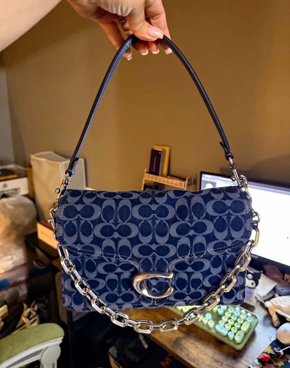 Coach Denim Exterior Bags & Handbags for Women for sale - eBay