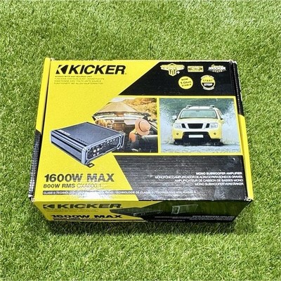 KICKER CXA800.1 Mono Subwoofer Amplifier 800W RMS 46CXA8001T *891 WATTS RMS*