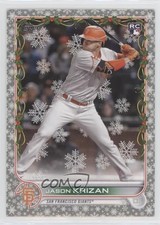 2022 Topps Holiday Mega Box Metallic Jason Krizan #HW29 h3a