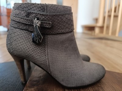 Halbstiefel Damen, echter Leder Gr 38,5, K & S