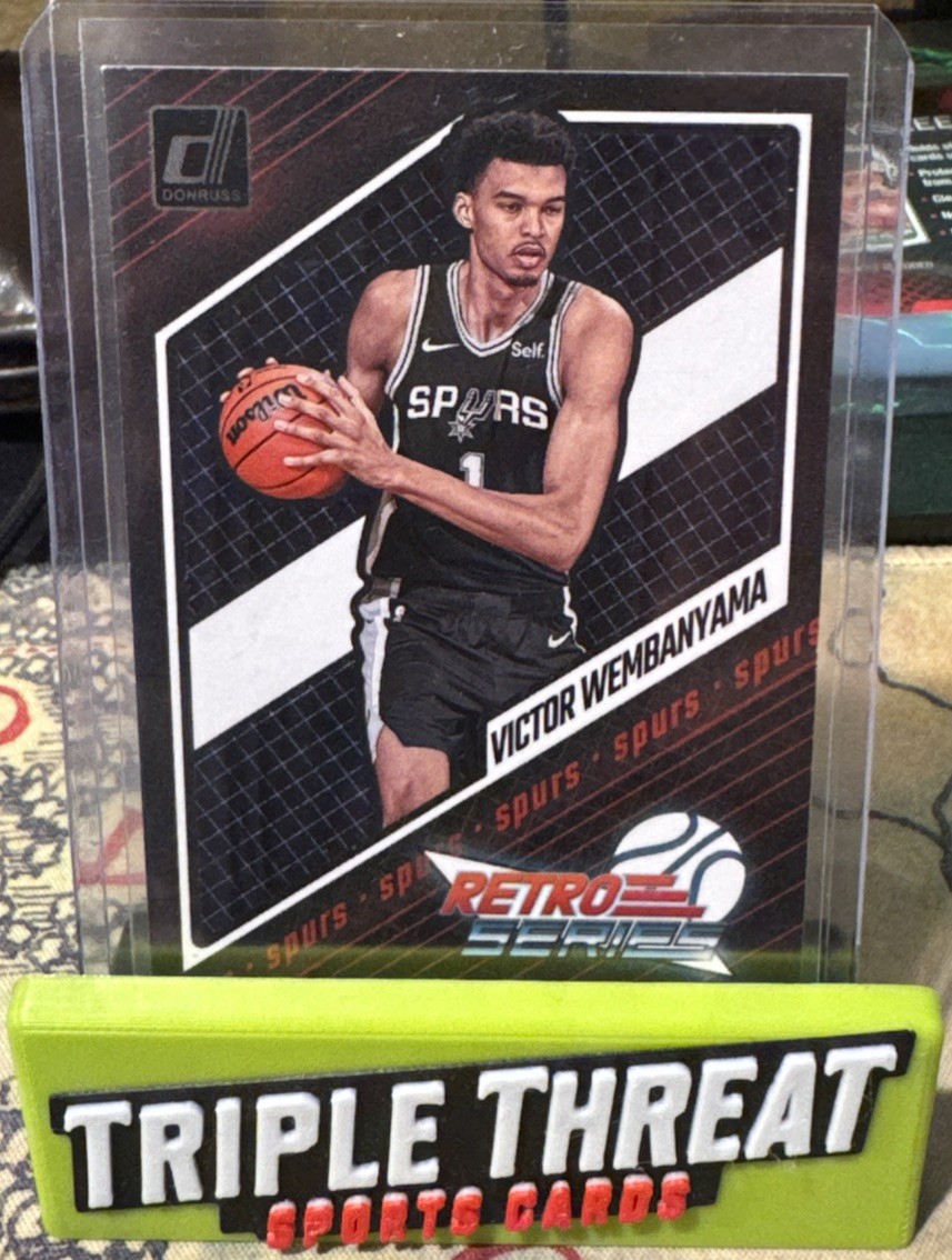 2023-24 Panini Donruss - Retro Series Victor Wembanyama #1 (RC)