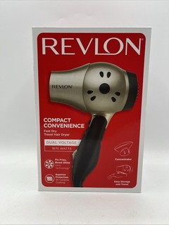 Revlon Perfect Heat 1875 W Travel Hair Dryer MFR #: RVDR5005