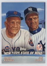 2001 Topps Combos New York State of Mind ( ) Casey Stengel Joe Torre HOF 9uq