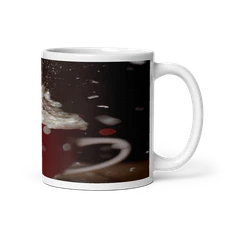 Festive Hot Cocoa 11oz Ceramic Mug: Cozy Cocoa with Whipped Cream and Sprinkles