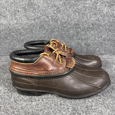 #ad Vintage Schnees Bozeman Montana Traveler ADV Pack Boots Brown Men#x27;s 11 USA Made $87.25