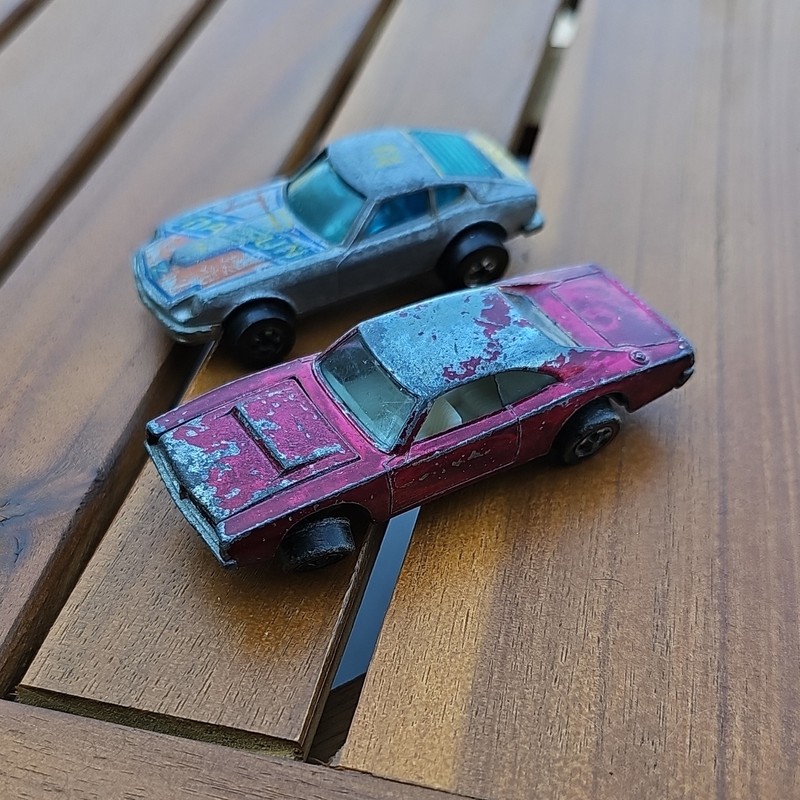 Hotwheels Matchbox Vintage Lot 60s And 70s. All Used And Damaged