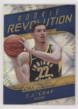 2017-18 Panini Revolution Rookie Revolution Galactic TJ Leaf #18 d4v