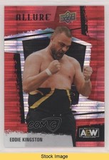 2022 Upper Deck Allure AEW Red Rainbow Eddie Kingston #21 READ 1ai1