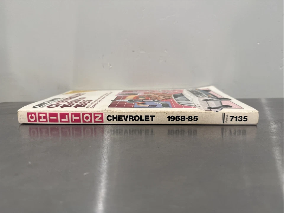 Manual de reparación Chilton's 7135 Chevrolet 1968-88 Caprice Imapla Bel Air Brookwood Foto 3 de 4