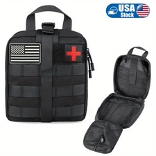 1000D Nylon MOLLE Tactical First Aid EMT Medic Pouch Large