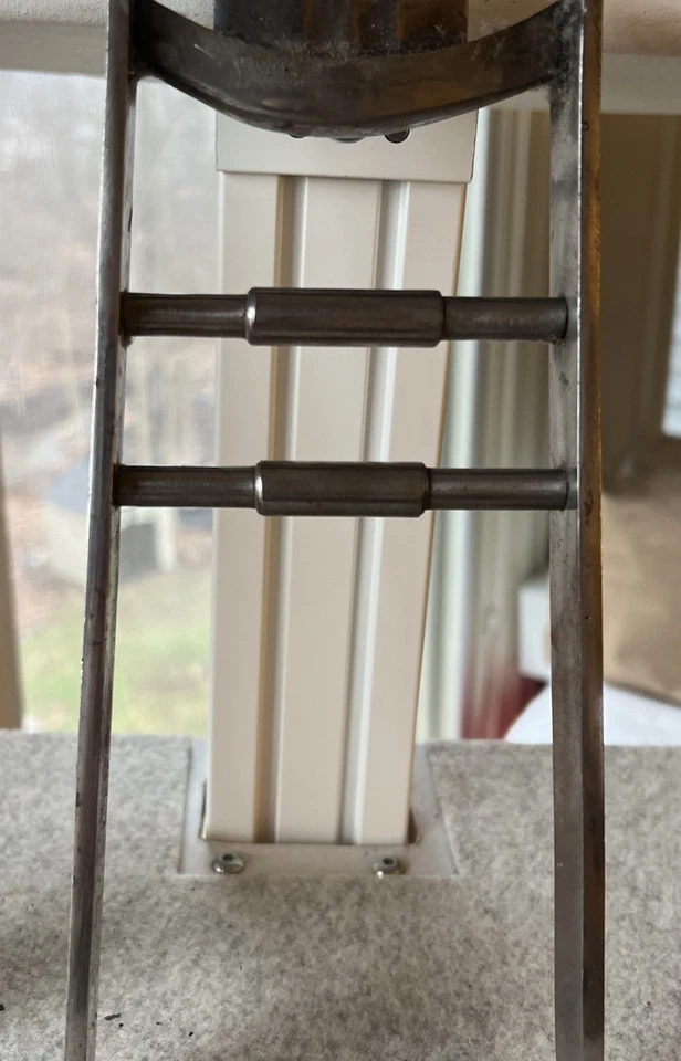 Старинный редкий индийский ручной ковки твердого стали Katar нож кинжал с ножнами - Изображение 3 из 4