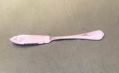 Christofle Spatours Fischmesser 19,8 cm versilbert - Guter Zustand