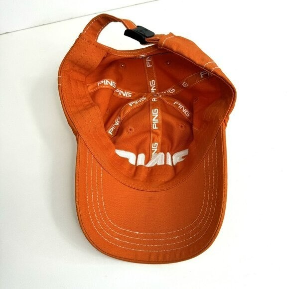 Ping G10 Strapback Hat Cap Adjustable Orange Ligh… - image 5