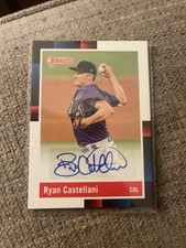 2022 Panini Donruss - Retro 1988 Signatures Ryan Castellani #R88S-RY (AU)