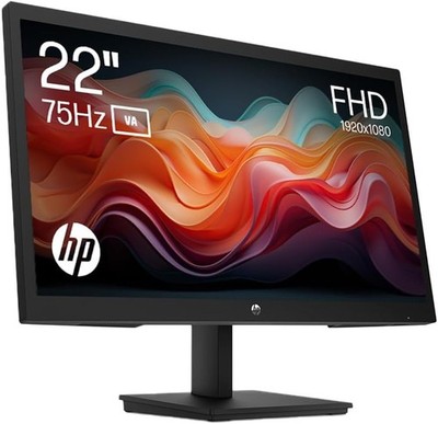 HP P22v G5 22'' Full HD 1080p VA LED @75Hz Monitor - HDMI VGA Anschlüsse
