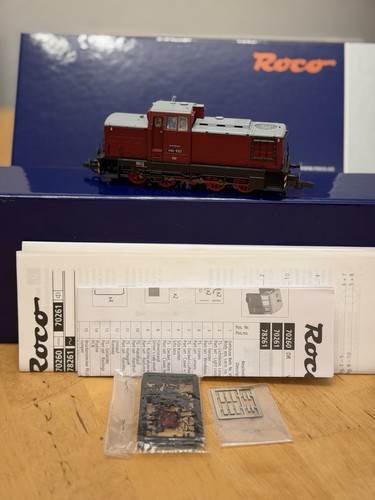 H0 ROCO DIGITAL Lokomotive 70261 DR BR V60 1022 sound DC OVP | Condition: Gebraucht
