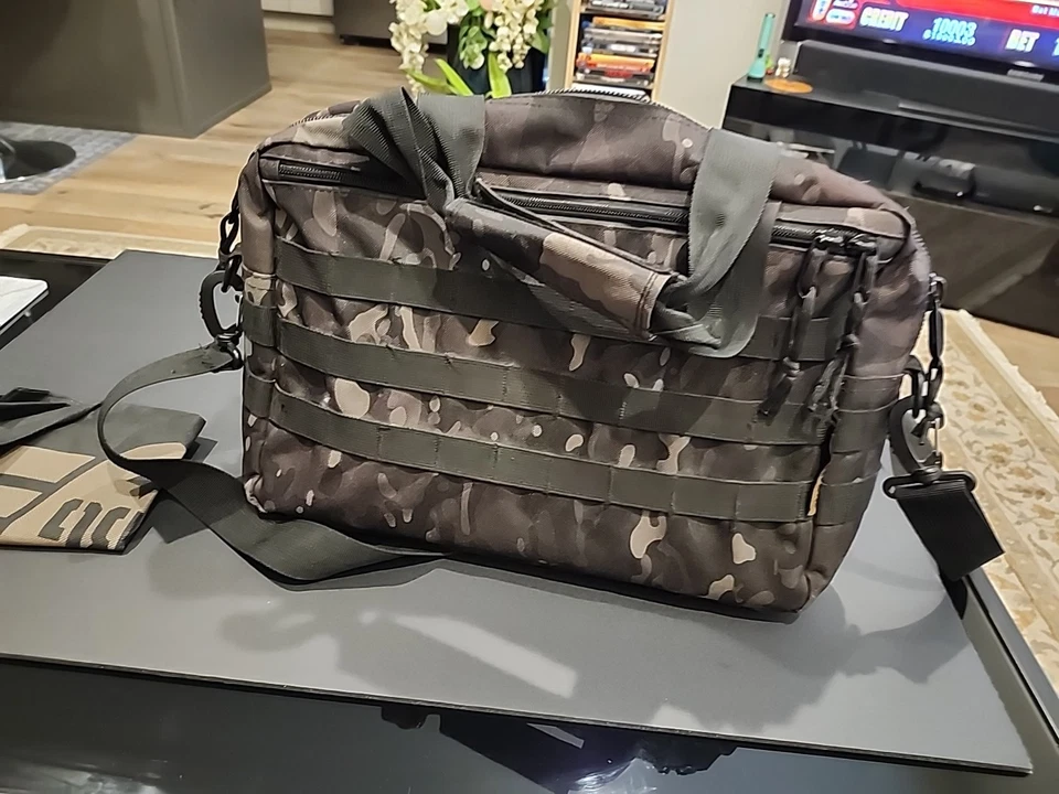 Tactical Baby Gear TBG Deuce 2.0 Bolsa de pañales táctica Ranger correa para el hombro verde Foto 3 de 4