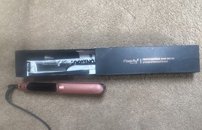 Magicfly Pink Electric Flat Iron Straightener for Unisex Adults